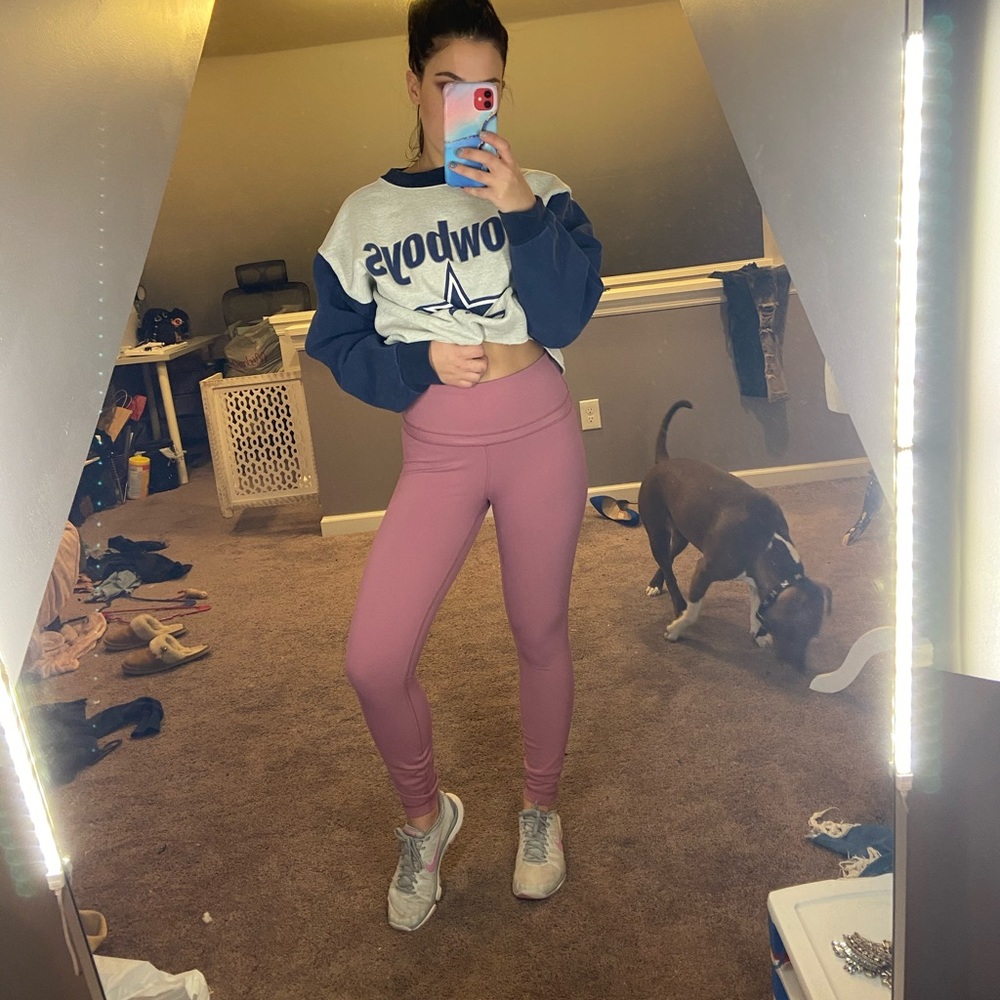 Pink bootylicious leggings
